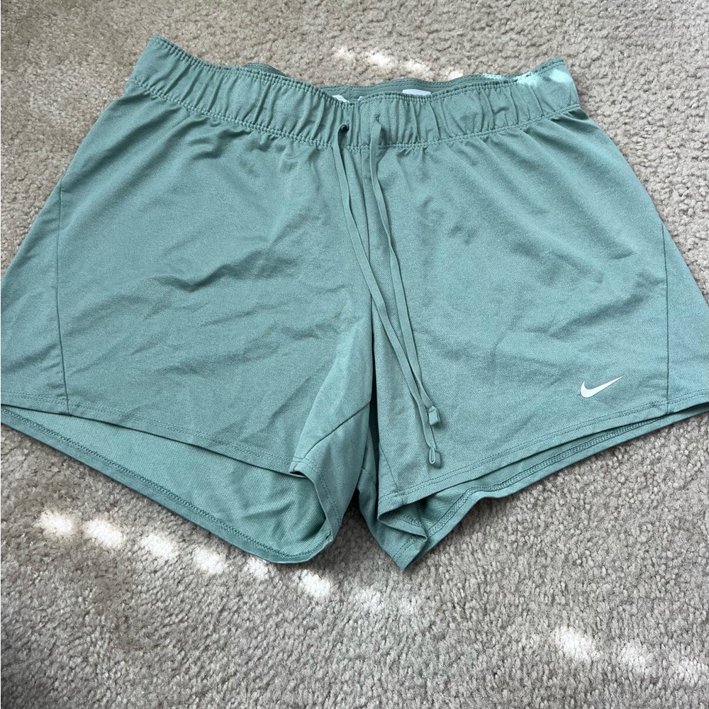 Nike Sage Green Dri-FIT Athletic Shorts